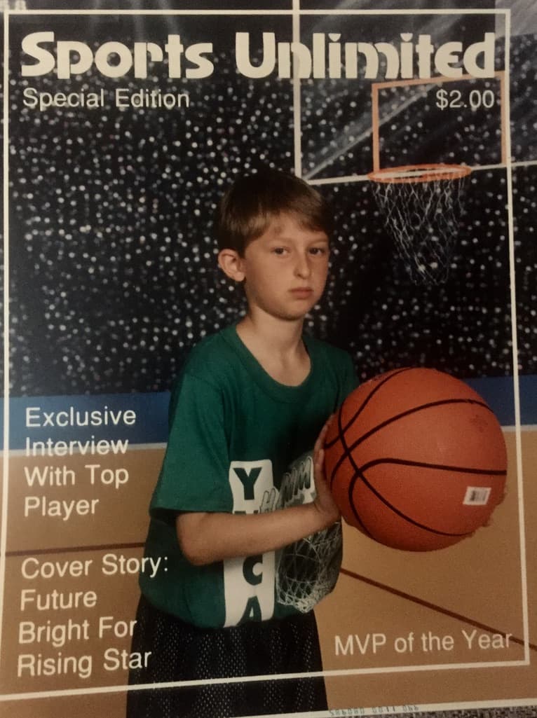 Aaron Jones as a kid